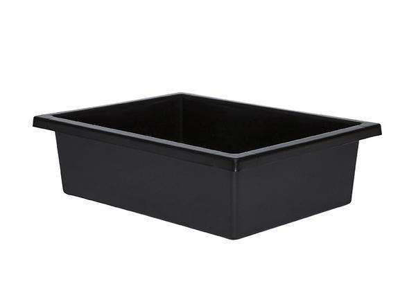 Square plastic tote deals