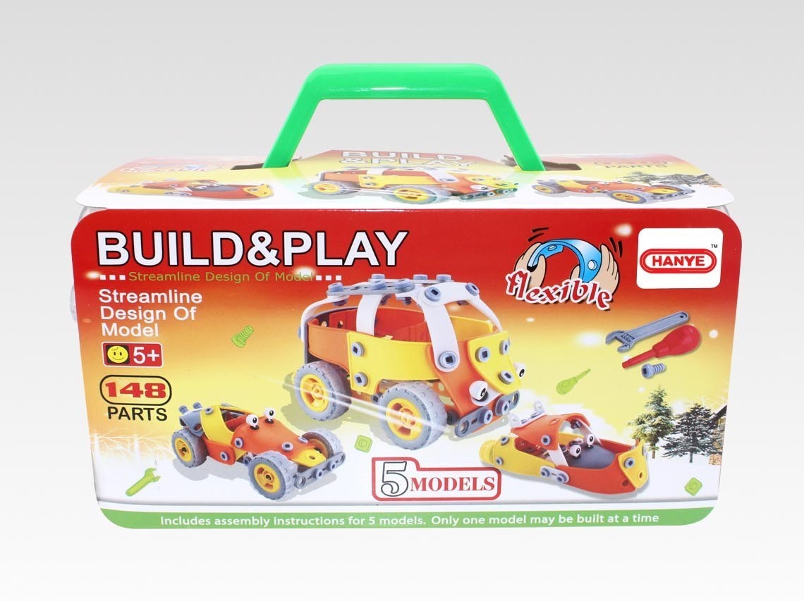 Hanye Build & Play 148 Pieces (JCHY2020) Educational Resources and