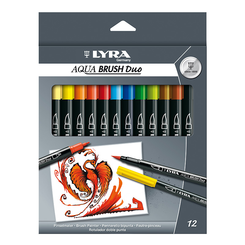 LYRA Aqua Brush Duo Pen - Pack of 12 Educational Resources and Supplies -  Teacher Superstore