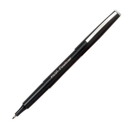 Pilot Pen - Fineliner SW-PPF: Black (Box of 12) (PIL-600401 ...