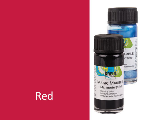 Magic Marbling Paint (20ml) - Red - The Creative School Supply Company ...