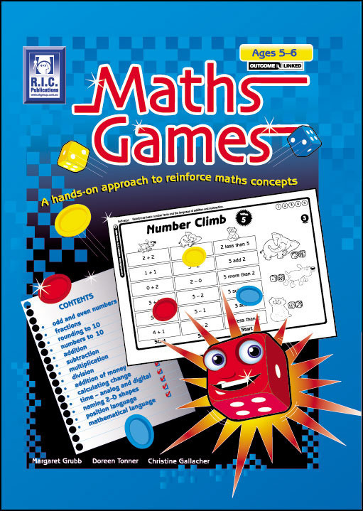 Maths Games and Activities Ages 56 R.I.C. Publications Educational