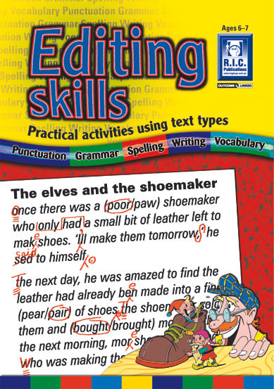 Editing Skills Ages 6 7 Ric Publications Educational Resources 