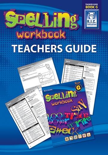Spelling Workbook Teachers Guide Book G Ages 11 12 R I C