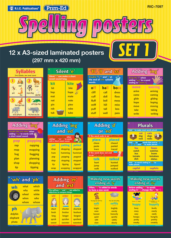 Spelling Rules For Kids Chart