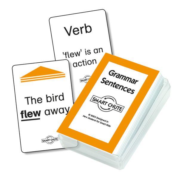 Grammar Sentences Chute Cards Smart Kids (SKC41) Educational Resources and Supplies