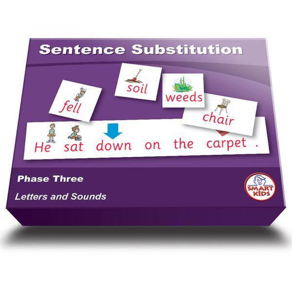 Sentence Substitution Phase 3 (Letters and Sounds) Smart Kids (SK