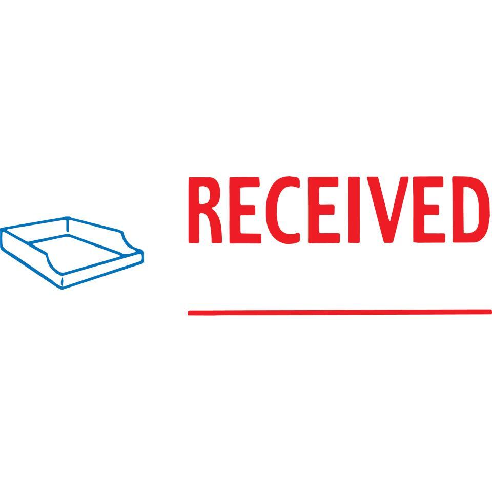 Xstamper Received (Blue & Red) (XST5020300) Educational Resources