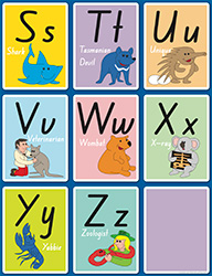 Alphabet Activity Pack - S to Z