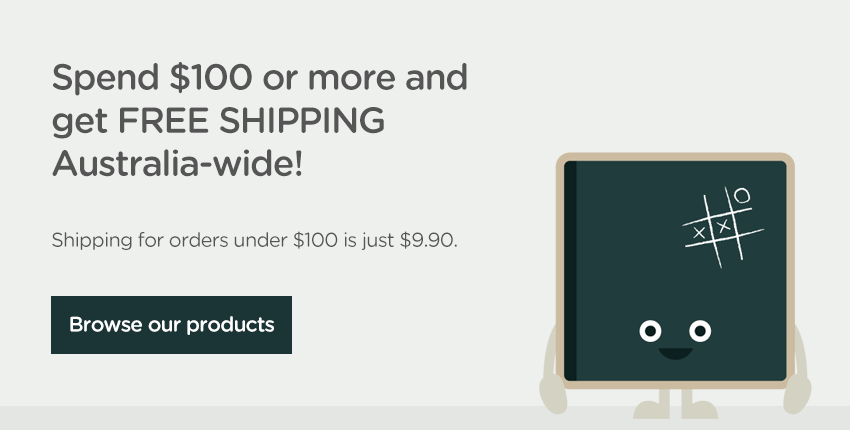 Spend $100 or more and get free shipping