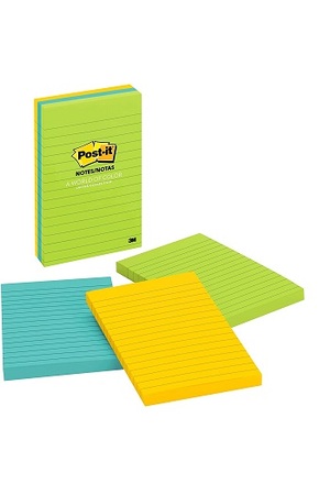 Post-It Notes: Jaipur Collection - 101mm x 152mm: 100 Sheets (3 Pack)