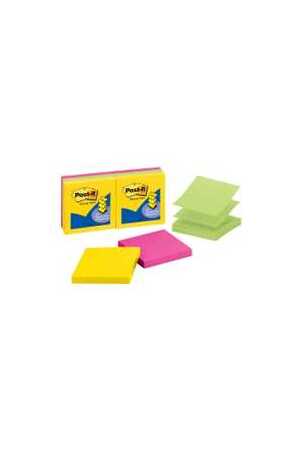 Post-It Pop-Up Notes: Jaipur Collection - 76mm x 76mm (6 Packs)