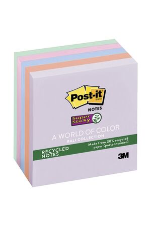 Post-It Notes: Bali Collection - 76mm x 76mm: 90 Sheets (5 Pack)