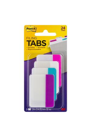 Post-It Filing Tabs - 50.8 x 38.1mm (24 Pack)