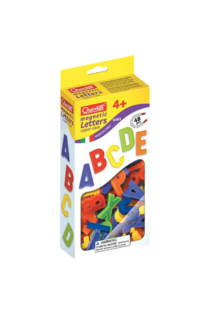 Quercetti Magnetic Uppercase Letters Set of 48