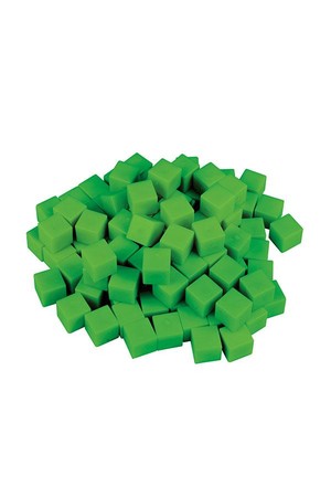 MAB Base Ten - Units (Green)