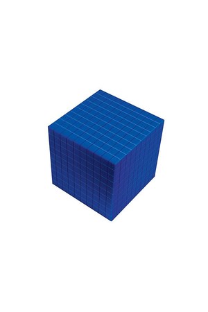 MAB Base Ten - Cube (Blue)
