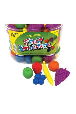 Counters - Fruit (108 Pieces)