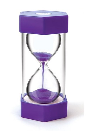 Sand Timer - Giant 15 Minutes (Purple)
