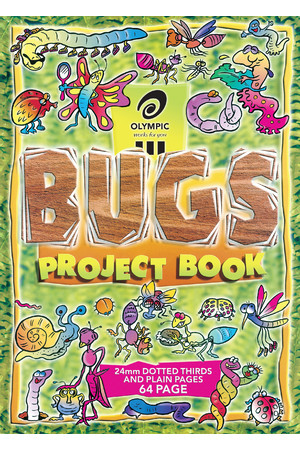 Olympic Bugs Project Book - 24mm Dotted Thirds & Plain