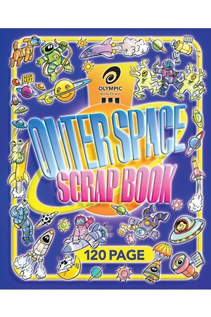Olympic Outerspace Scrapbook