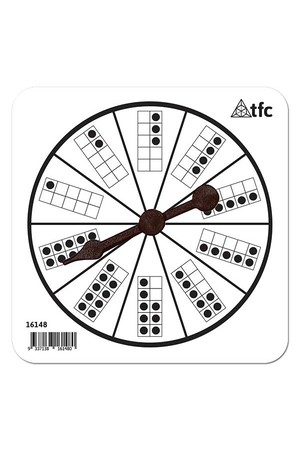 Spinner - Tens Frame Pattern