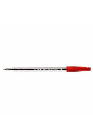 Artline Smoove Ballpoint Pens - 1.0mm Ball (Pack of 12): Red