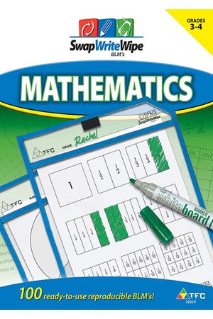 Swap, Write N Wipe - Maths BLM Book (Years 3-4)