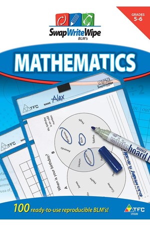 Swap, Write N Wipe - Maths BLM Book (Years 5-6)