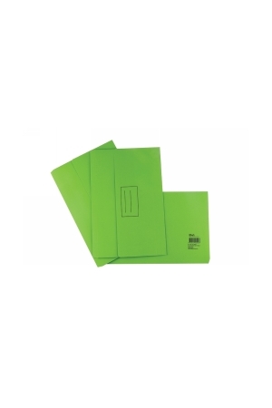 Document Wallet Stat: FC Board - Lime (Pack of 25)