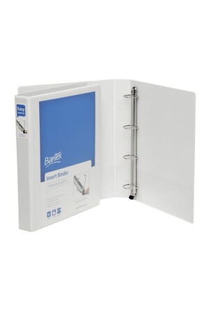 Bantex Binder Insert A4 4D 25mm (White)