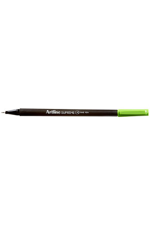 Artline Supreme Fineliner Pen (0.4mm) - Single: Lime Green
