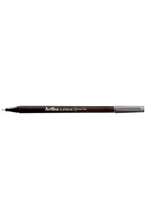Artline Supreme Fineliner Pen (0.4mm) - Single: Grey