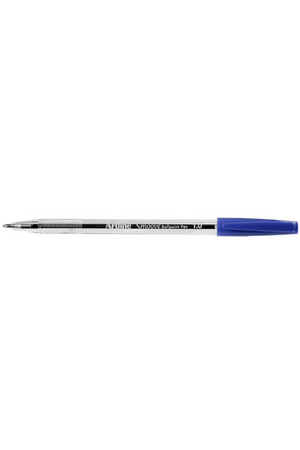 Artline Smoove Ballpoint Pens - 1.0mm Ball (Pack of 12): Blue