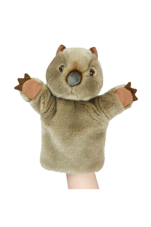 Wombat Lil Friends Hand Puppet 26cm