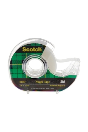 Scotch Magic Tape 810 (19mmx33m) - Pack of 6