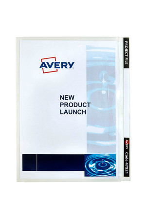 Avery A4 Project File Clear 