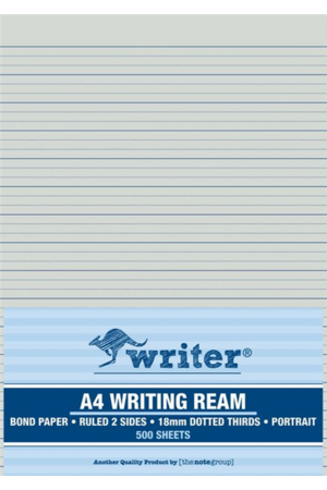 Bond Paper - 18mm Dotted Thirds (Ream)
