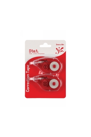 Correction Tape: 5mmx8m (Pack of 2)