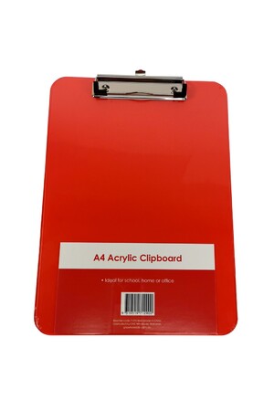 Clipboard GNS: A4 Acrylic - Red