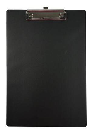 Clipboard GNS: A4 PVC - Black