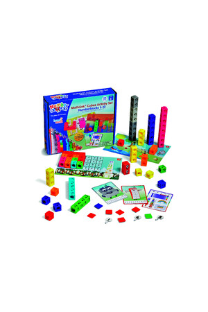 MathLink® Cubes Numberblocks®  1–10 Activity Set.