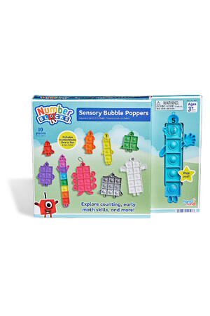 Numberblocks™ Sensory Bubble Poppers