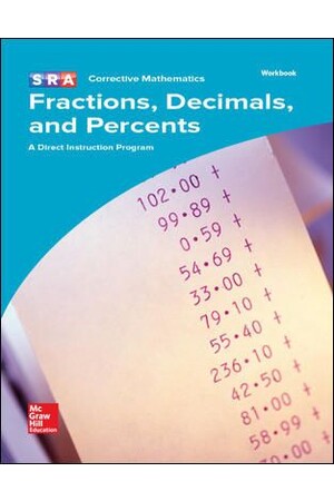 Corrective Mathematics - Fractions, Decimals, and Percents: Workbook