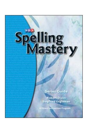 Spelling Mastery - Series Guide