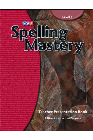 Spelling Mastery - Level F (Year 6): Teacher Materials
