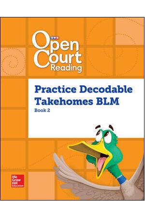 Open Court Reading: Practice Pre-Decodable & Decodable Takehome Readers Book 1 - Grade 1 (Blackline Masters)