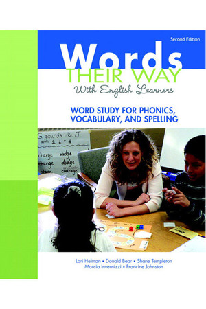 Words Their Way - Companion Volume: With English Learners - Word Study for Phonics, Vocabulary and Spelling