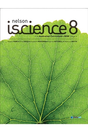 Nelson iScience for NSW - Year 8: Student Book with 4 Access Codes