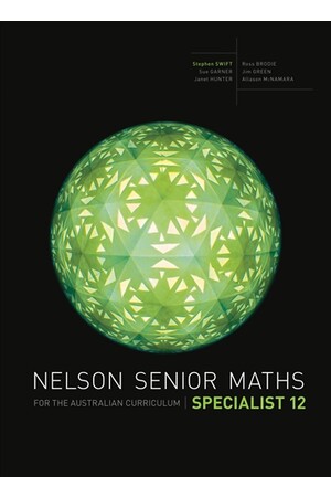 Nelson Senior Maths Specialist for the Australian Curriculum - Year 12: Student Book